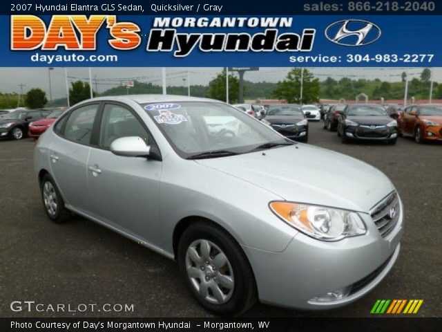 2007 Hyundai Elantra GLS Sedan in Quicksilver