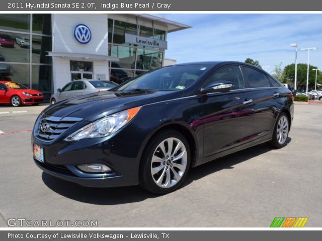 2011 Hyundai Sonata SE 2.0T in Indigo Blue Pearl