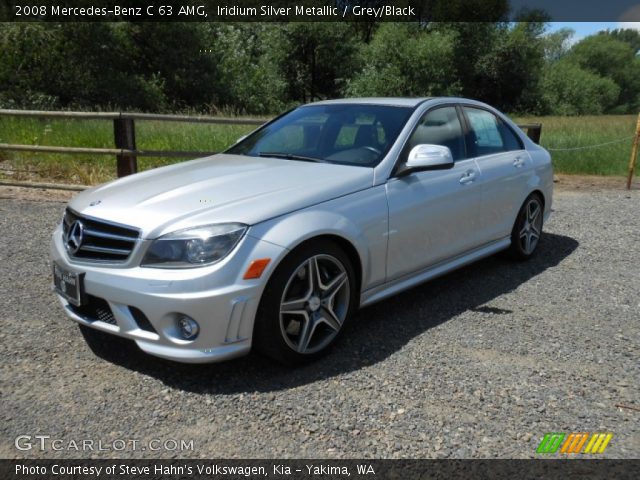 2008 Mercedes-Benz C 63 AMG in Iridium Silver Metallic