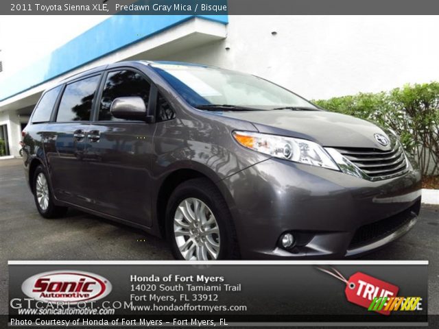 2011 Toyota Sienna XLE in Predawn Gray Mica