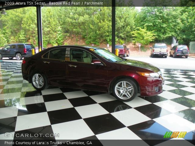 2009 Acura TSX Sedan in Basque Red Pearl