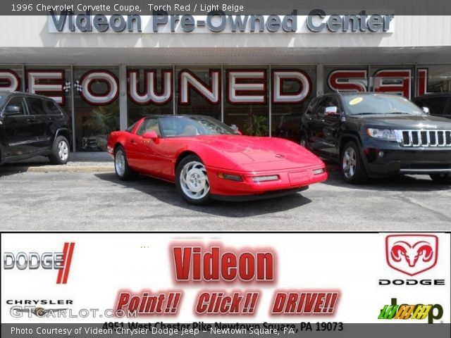 1996 Chevrolet Corvette Coupe in Torch Red