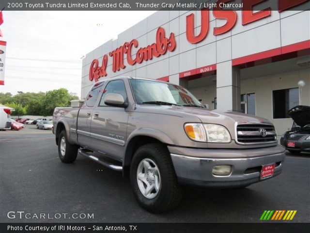 2000 Toyota Tundra Limited Extended Cab in Thunder Gray Metallic