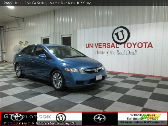 2009 Honda Civic EX Sedan in Atomic Blue Metallic