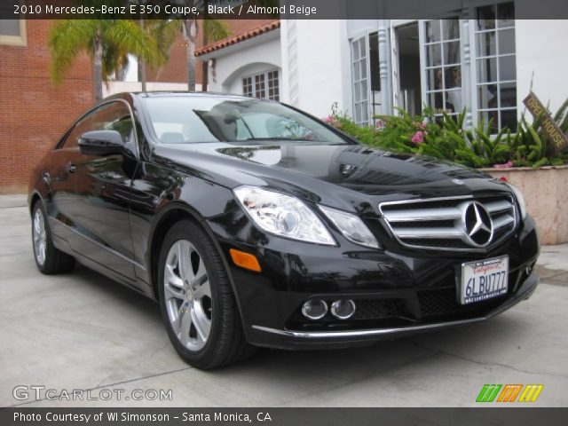 2010 Mercedes-Benz E 350 Coupe in Black