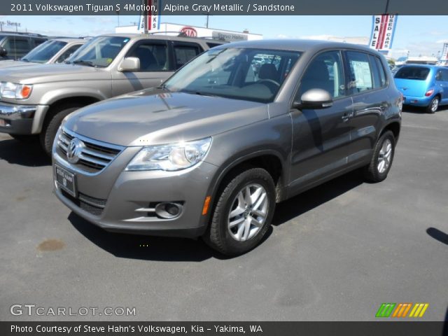 2011 Volkswagen Tiguan S 4Motion in Alpine Gray Metallic
