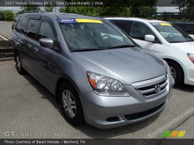 2007 Honda Odyssey EX-L in Slate Green Metallic