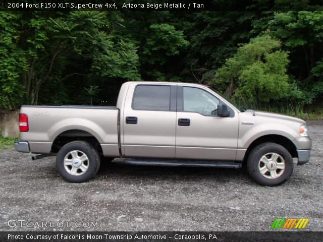 2004 Ford F150 XLT SuperCrew 4x4 in Arizona Beige Metallic