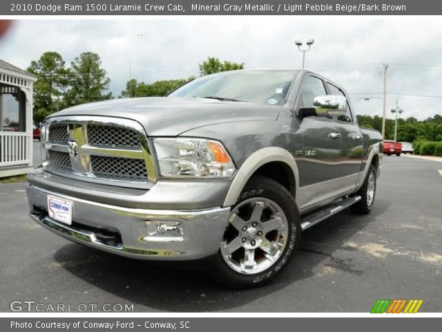 2010 Dodge Ram 1500 Laramie Crew Cab in Mineral Gray Metallic