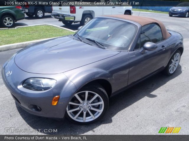 2006 Mazda MX-5 Miata Grand Touring Roadster in Galaxy Gray Metallic