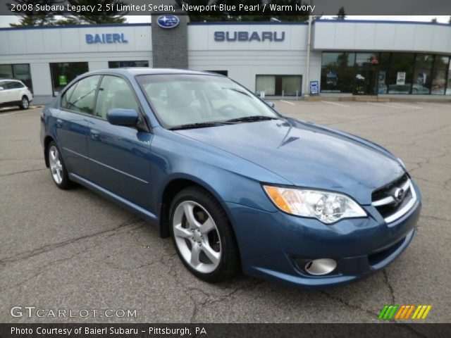 2008 Subaru Legacy 2.5i Limited Sedan in Newport Blue Pearl