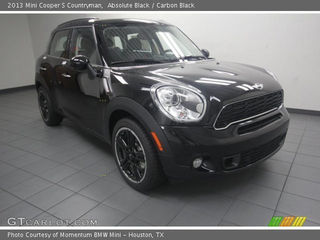2013 Mini Cooper S Countryman in Absolute Black