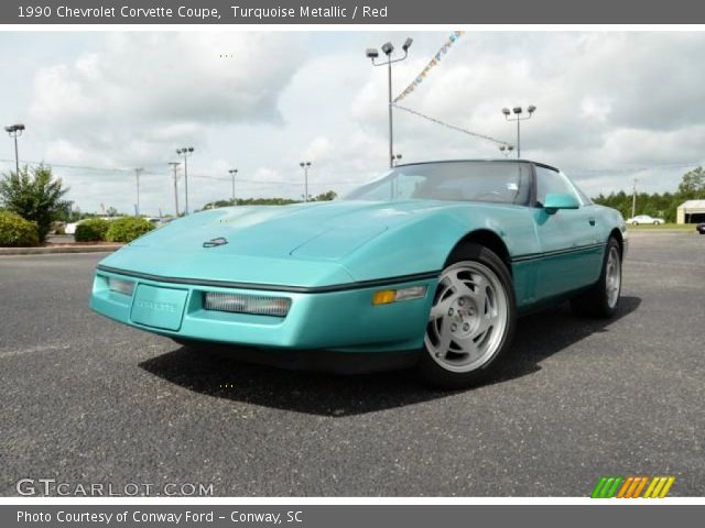 1990 Chevrolet Corvette Coupe in Turquoise Metallic