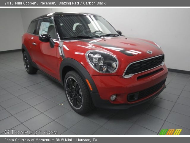 2013 Mini Cooper S Paceman in Blazing Red