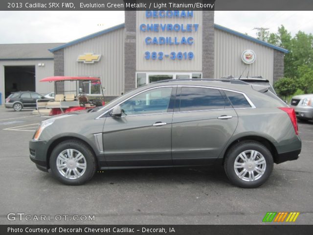 2013 Cadillac SRX FWD in Evolution Green Metallic