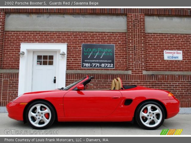 2002 Porsche Boxster S in Guards Red