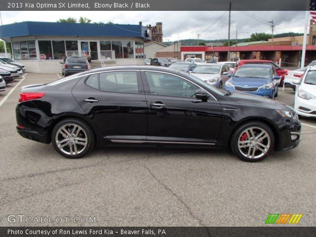 2013 Kia Optima SX Limited in Ebony Black