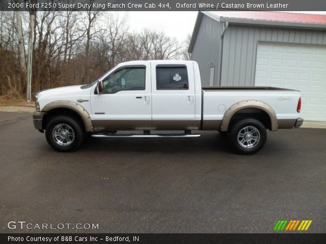 2006 Ford F250 Super Duty King Ranch Crew Cab 4x4 in Oxford White
