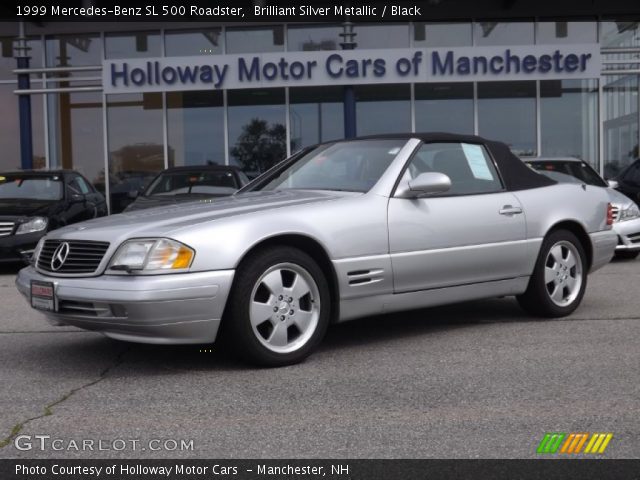 1999 Mercedes-Benz SL 500 Roadster in Brilliant Silver Metallic