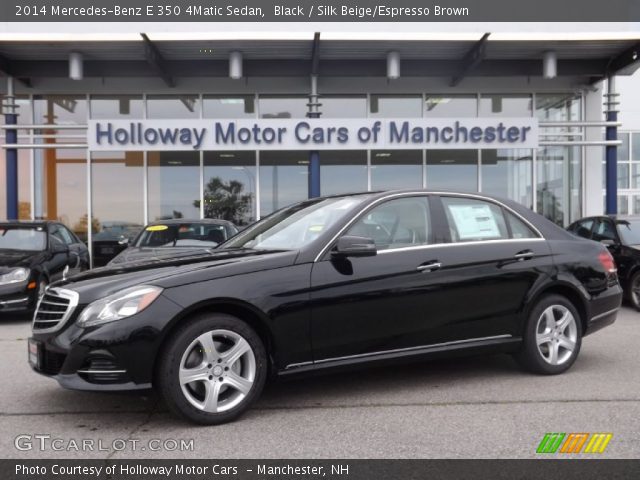 2014 Mercedes-Benz E 350 4Matic Sedan in Black