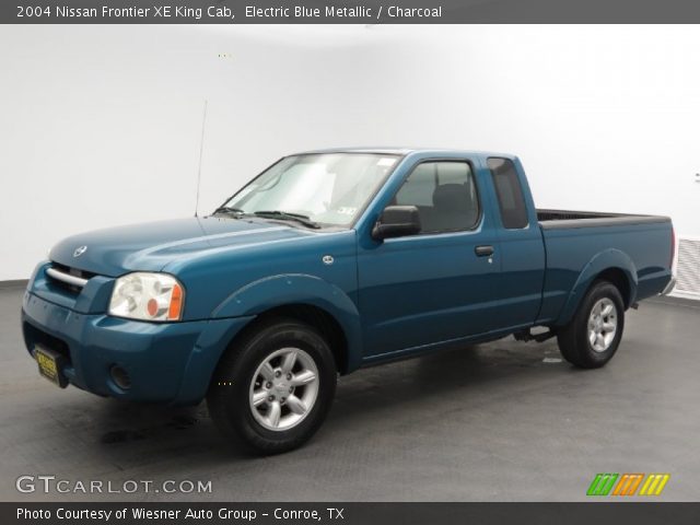 2004 Nissan Frontier XE King Cab in Electric Blue Metallic