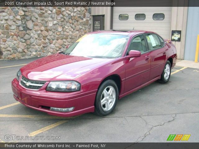 2005 Chevrolet Impala LS in Sport Red Metallic