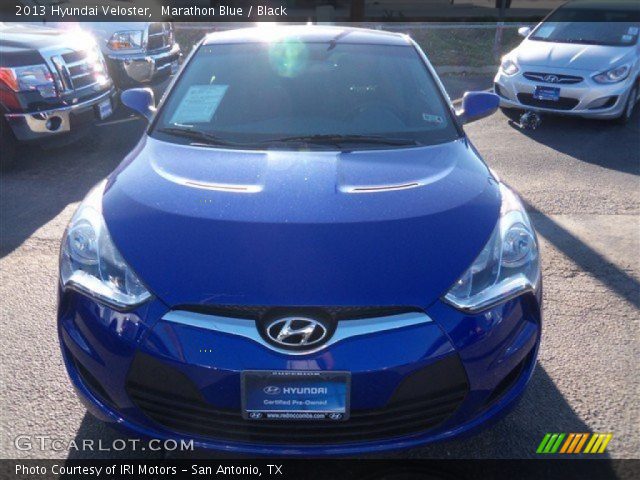 2013 Hyundai Veloster  in Marathon Blue