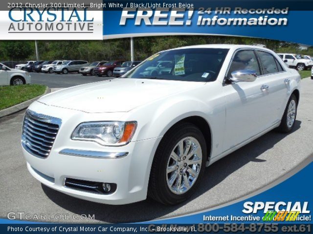 2012 Chrysler 300 Limited in Bright White