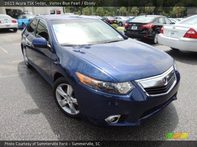 2011 Acura TSX Sedan in Vortex Blue Pearl