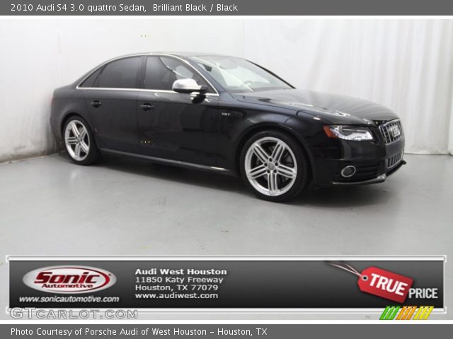 2010 Audi S4 3.0 quattro Sedan in Brilliant Black