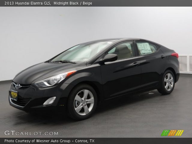 2013 Hyundai Elantra GLS in Midnight Black