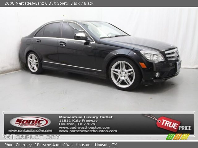 2008 Mercedes-Benz C 350 Sport in Black