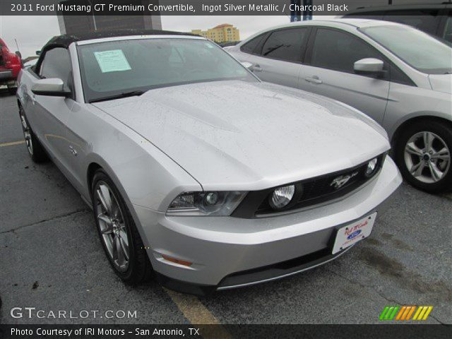 2011 Ford Mustang GT Premium Convertible in Ingot Silver Metallic