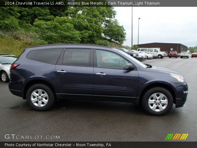 2014 Chevrolet Traverse LS AWD in Atlantis Blue Metallic