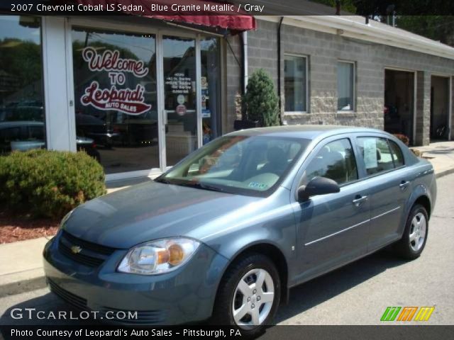 2007 Chevrolet Cobalt LS Sedan in Blue Granite Metallic