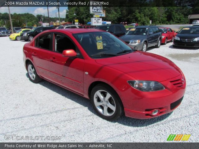 2004 Mazda MAZDA3 s Sedan in Velocity Red