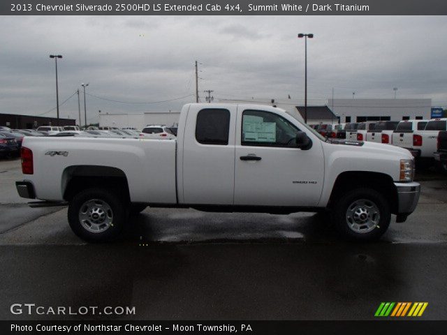 2013 Chevrolet Silverado 2500HD LS Extended Cab 4x4 in Summit White