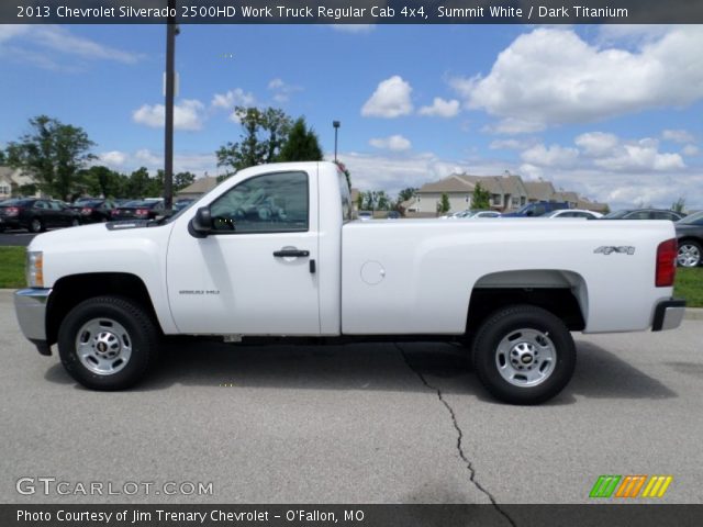 2013 Chevrolet Silverado 2500HD Work Truck Regular Cab 4x4 in Summit White