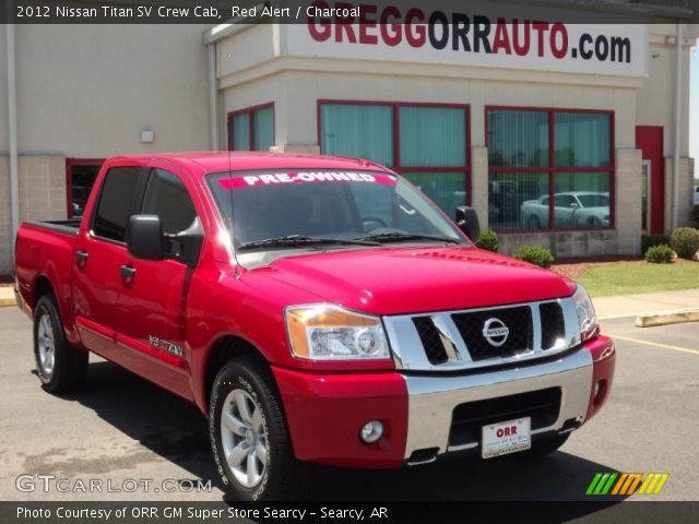 2012 Nissan Titan SV Crew Cab in Red Alert