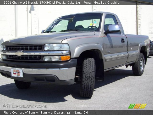 2001 Chevrolet Silverado 2500HD LS Regular Cab in Light Pewter Metallic