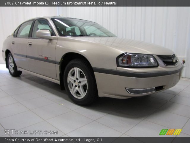 2002 Chevrolet Impala LS in Medium Bronzemist Metallic