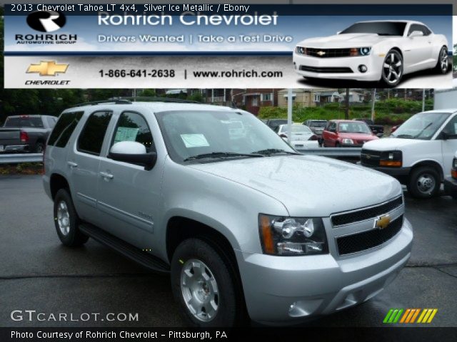 2013 Chevrolet Tahoe LT 4x4 in Silver Ice Metallic