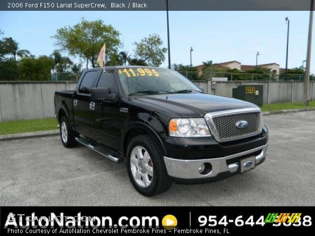 2006 Ford F150 Lariat SuperCrew in Black