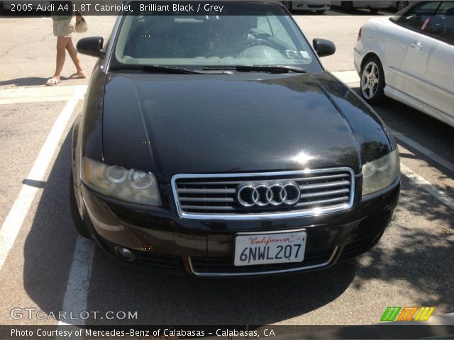 2005 Audi A4 1.8T Cabriolet in Brilliant Black