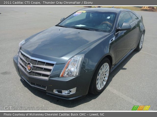 2011 Cadillac CTS Coupe in Thunder Gray ChromaFlair