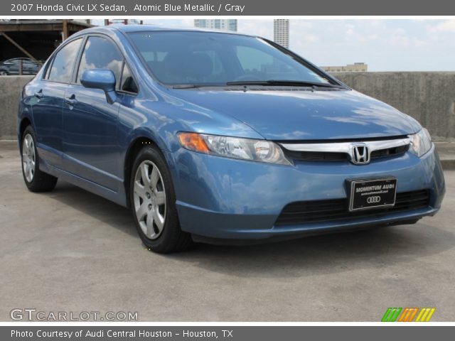 2007 Honda civic atomic blue metallic #6