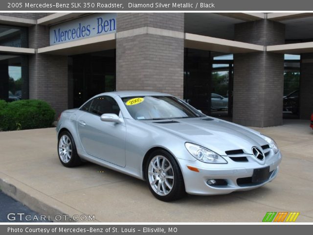 2005 Mercedes-Benz SLK 350 Roadster in Diamond Silver Metallic