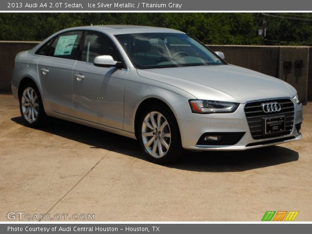 2013 Audi A4 2.0T Sedan in Ice Silver Metallic