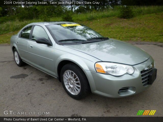 2004 Chrysler Sebring Sedan in Satin Jade Pearl