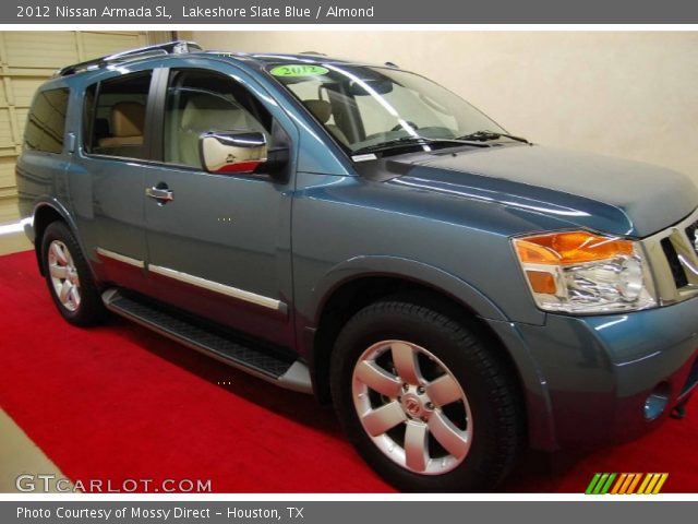 2012 Nissan Armada SL in Lakeshore Slate Blue